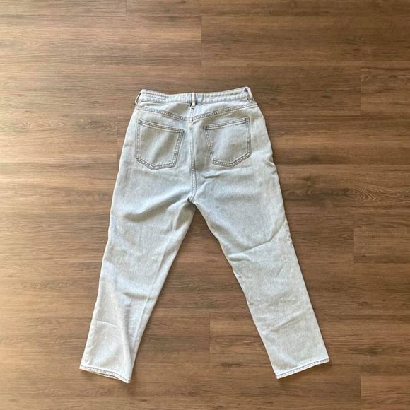 Cropped Mom Jeans - High Waisted Denim PacSun - Picture 3 of 4